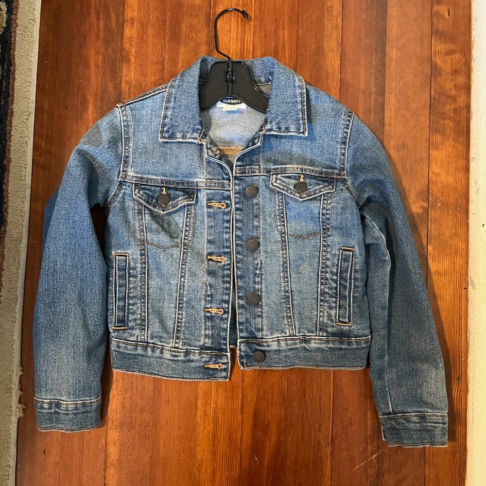 Old Navy Jean Jacket with Appliques